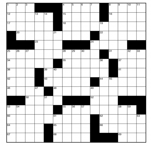 Moving Boxes crossword